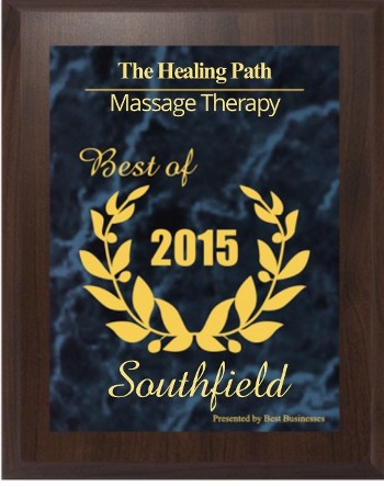 The Healing Path Massage Therapy Award